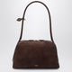 Alaia Le Bouledogue Bag In Brown Nubuck