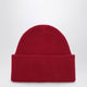 Destin  Burgundy Wool And Cashmere Beanie