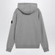 Stone Island Grey Mélange Cotton Hoodie