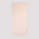 Prada Powder Pink Silk And Cashmere Scarf
