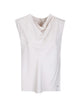 Calvin Klein Viscose Twill Cowl Neck Tank