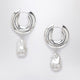 Eliou Pearl Silver Earrings