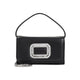Roger Vivier  Black Leather Micro Pilgrim Bag
