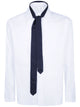 Sacai Popeline Shirt With Satin Tie