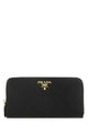 Prada Large Black Saffiano Wallet