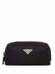 Prada  Black Re-Nylon Beauty Case With Logo