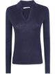 Max Mara "Mxm Gergo" Rib Polo Shirt