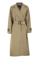 Weekend Max Mara Wkdfatto - Water-Repellent Long Trench Coat With Belt
