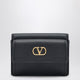 Valentino Vlogo Trifold Wallet Black