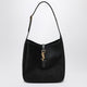 Saint Laurent Black Le 5 À 7 Shoulder Bag In Ponyeffect Leather