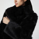 Blancha Short Chocolate Brown Fur Jacket