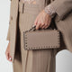 Valentino Garavani Rockstud Pink Powder Chain Wallet