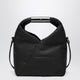 Mm6 Maison Margiela Japanese Bag Jewel Handle Classic In Calf Leather Black