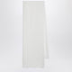 Destin White Silk And Cashmereblend Scarf