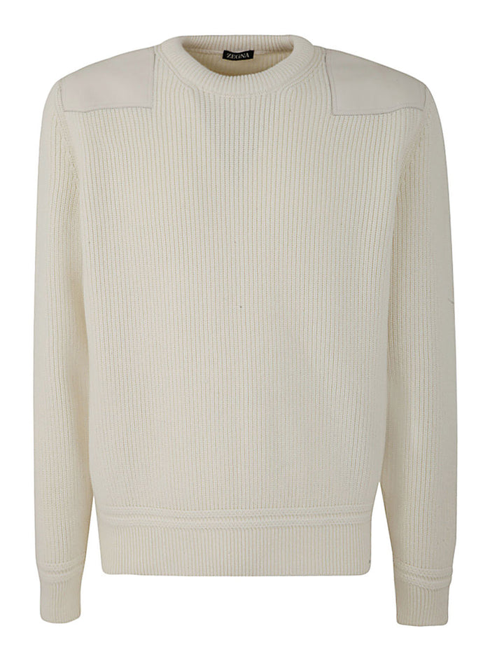 Zegna Wool And Cashmere Crew Neck