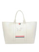 Thom Browne White Hector Tote Bag