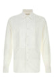 Prada White Stretch Poplin Shirt