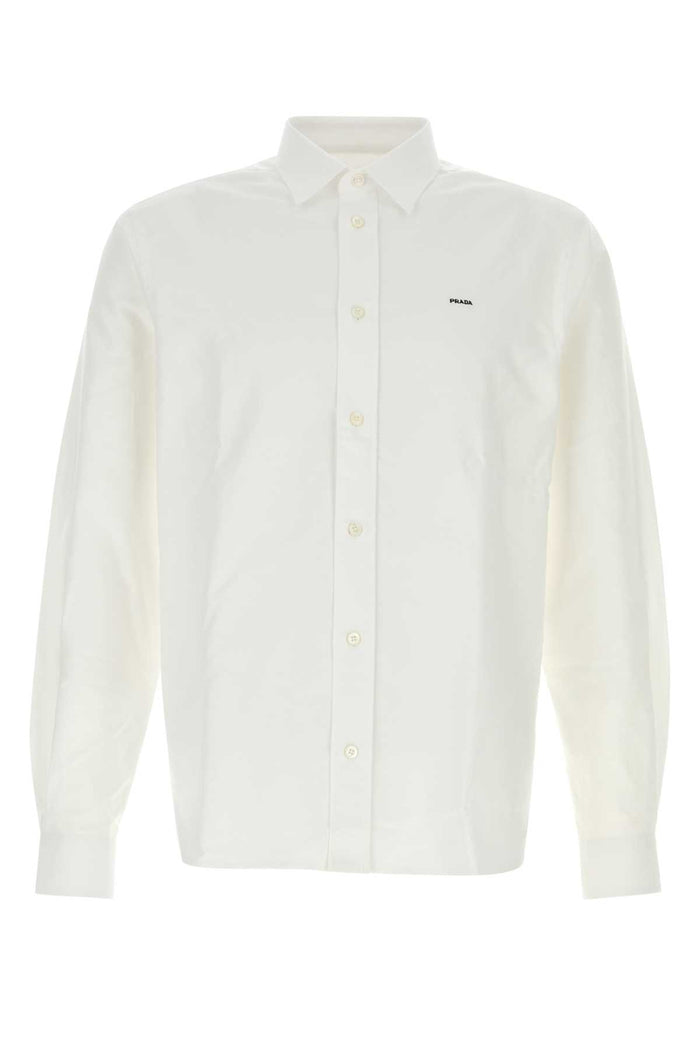 Prada White Oxford Shirt