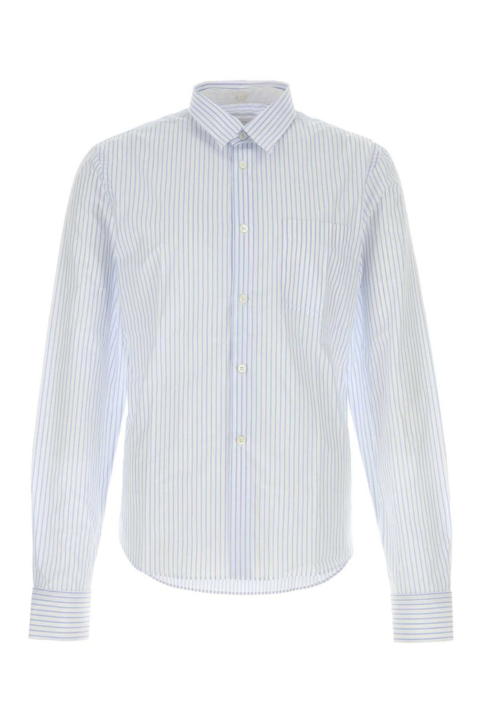Prada Embroidered Poplin Shirt