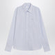 Prada Striped Cotton Poplin Shirt