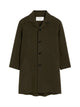 Ami Paris De Coeur Single-Breasted Car Coat