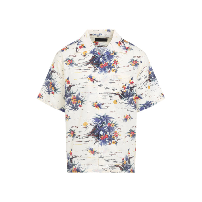 Prada Short Sleeve Cotton Shirt