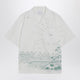 Prada Short-Sleeve Bowling Shirt With Print