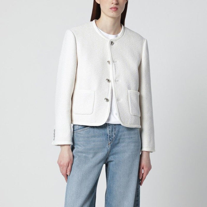 Dunst Cream Bouclé Tweed Jacket