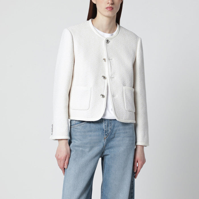 Dunst Cream Bouclé Tweed Jacket