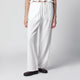 Dunst Ivory White Rayon Trousers