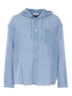 Dunst Check Hooded Shirt