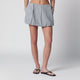 Dunst Grey Mélange Voluminous Mini Skirt