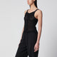 Dunst Black Linen And Cotton Tank Top