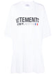 Vetements Logo Cotton T-Shirt