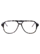 Thom Browne Grey Tortoise Acetate Glasses
