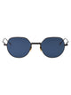 Thom Browne Black Iron / 18K Gold Plate Titanium Titanium Sunglasses