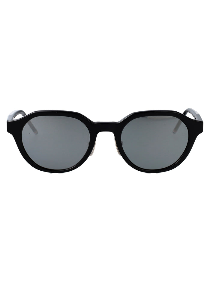 Thom Browne Black Shiny Acetate Sunglasses