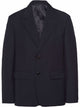 Prada Wool Mohair Single Breasted Ja