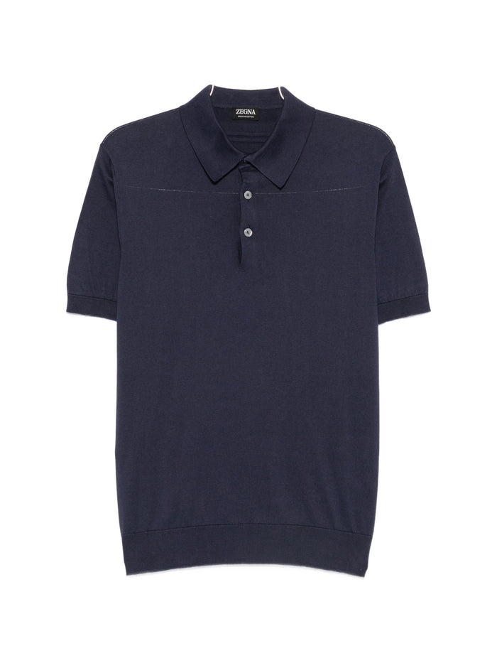Zegna Premium Cotton Polo Shirt