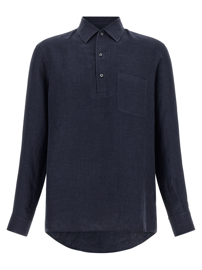Zegna Polo Oasi Lino