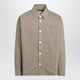 Ami Paris Taupe Beige Ami De Coeur Shirt