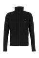 Prada Black Stretch Pile Sweatshirt