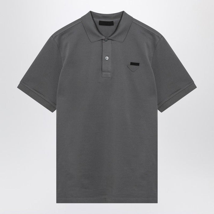 Prada Prada Piqué Polo Shirt
