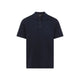 Brioni Navy Blue Cotton Polo