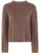 Uma Wang "Fluffy Wool" Crewneck Top