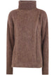 Uma Wang "Fluffy Wool" Highneck Top