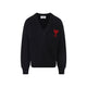 Ami Paris Ami Paris Bwool Ami De Coeur Cardigan