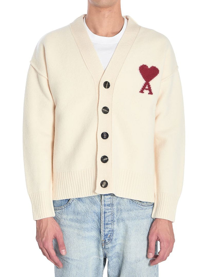 Ami Ami De Coeur Wool Cardigan