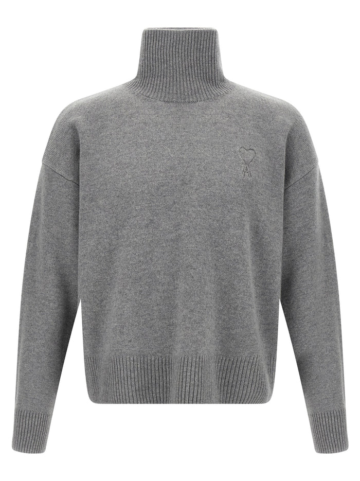 Ami Paris Puff Logo Sweater