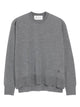 Ami Paris Wool Silk Crewneck Sweater Adc